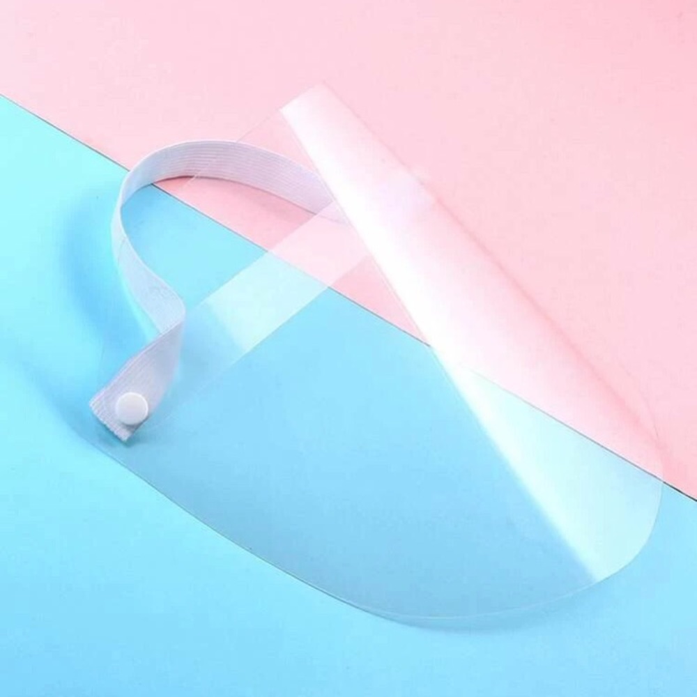 Clear face mask guard